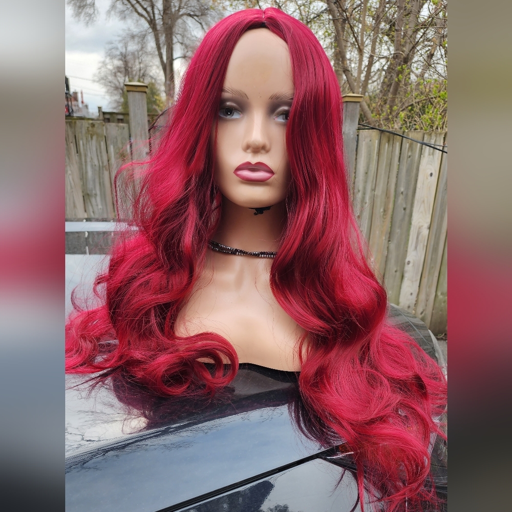 Frontal lace synthetic wigs